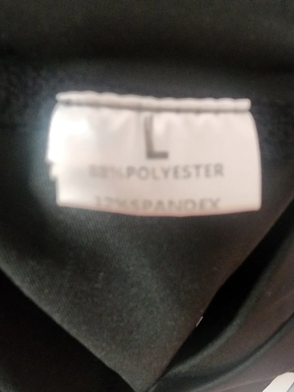 Women's Black V-Waist Scrunch Booty Performance Shorts - Picture 7 of 7